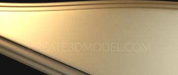 The panel is figured (PF_0084) 3D model for CNC machine
